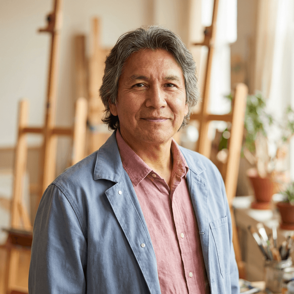 Child smiling during community activity with support worker