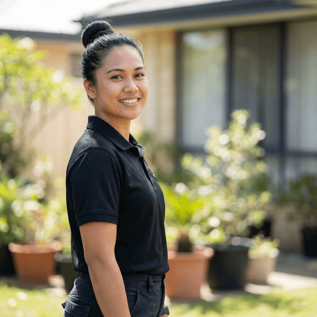 Support worker providing personalized one-on-one attention